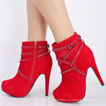 2015 Beverley novo design mulheres moda meninas botas de couro